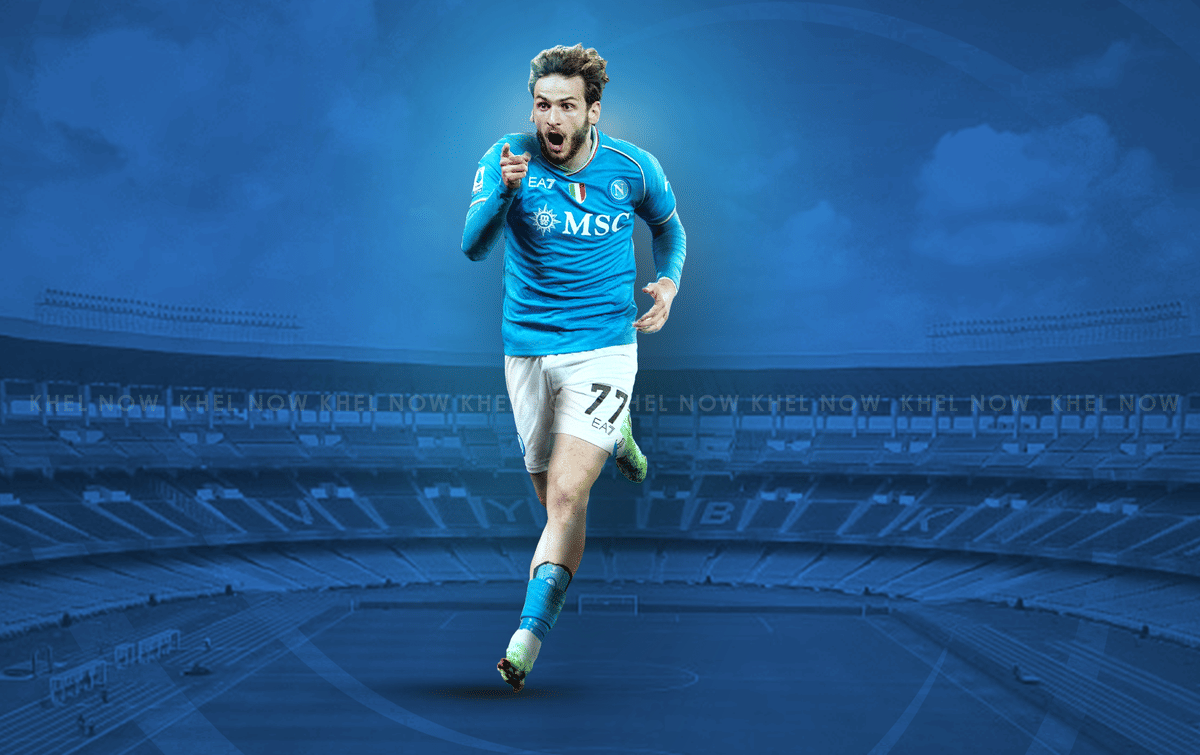 PSG join Barcelona in race for Napoli winger Khvicha Kvaratskhelia