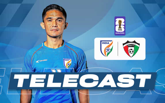 Where can you watch Sunil Chhetri's last game for Indian football team?