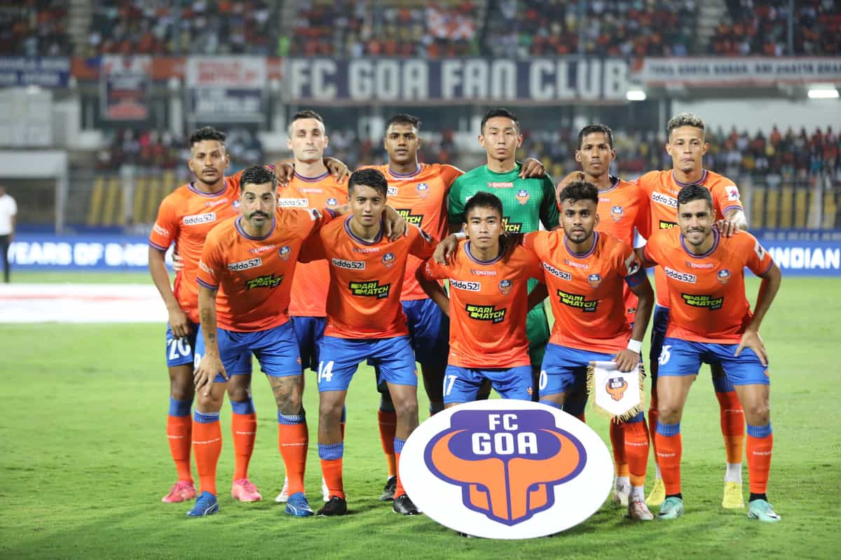 Top 5 clubs with most goals in ISL