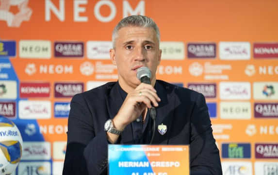 We need more quality up front, says Al Ain coach Hernan Crespo after loss to Yokohama in ACL final first leg