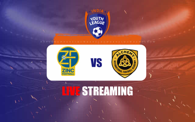 AIFF Junior Youth League: Zinc FA vs Alchemy International FA Live