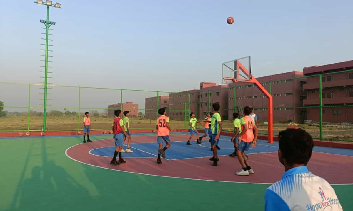 Sachin Tendulkar Foundation-Hi 5 Youth Foundation come together to build basketball courts in Andhra Pradesh and Arunachal Pradesh