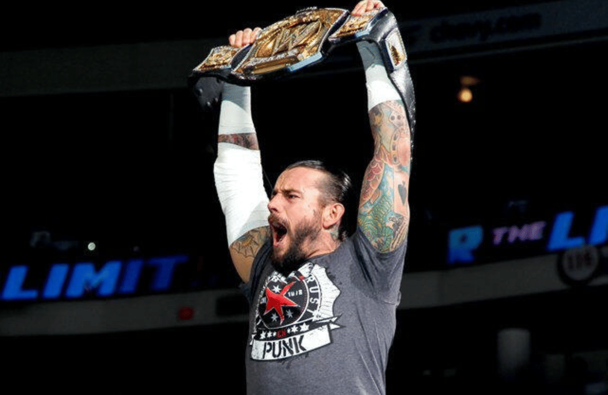 How long was CM Punk’s WWE Championship reign?