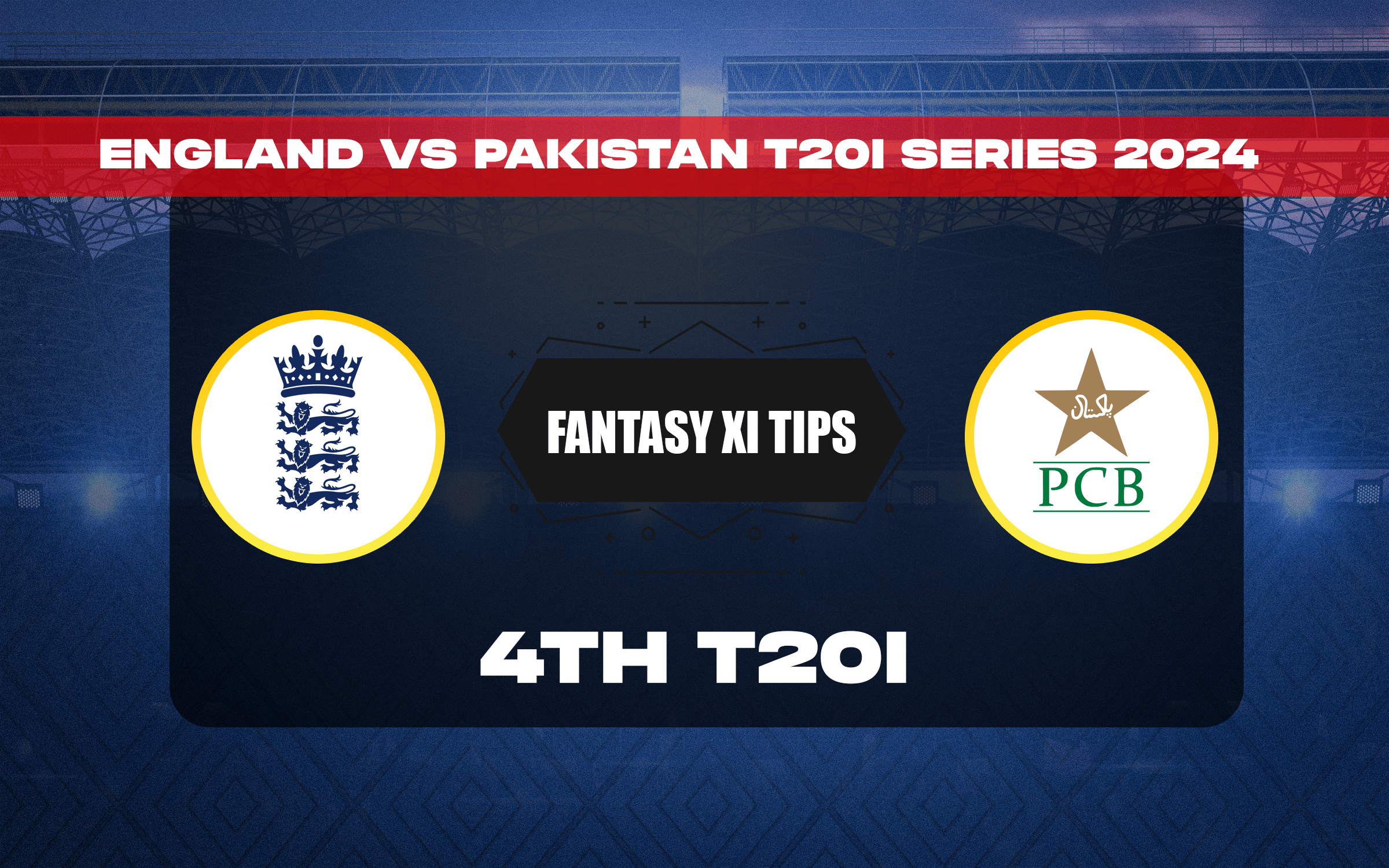 ENG vs PAK Dream11 Prediction, Dream11 Playing XI, Today Match 4, England vs Pakistan T20I series 2024