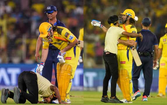IPL 2024: 'MS Dhoni promised me...' pitch invader makes huge claim