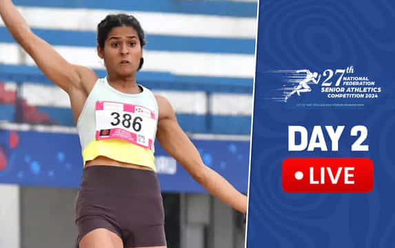 Federation Cup 2024 Athletics Day 2 Live Streaming, Blog: Abha Khatua shines with  18.41m national record in women's shot put