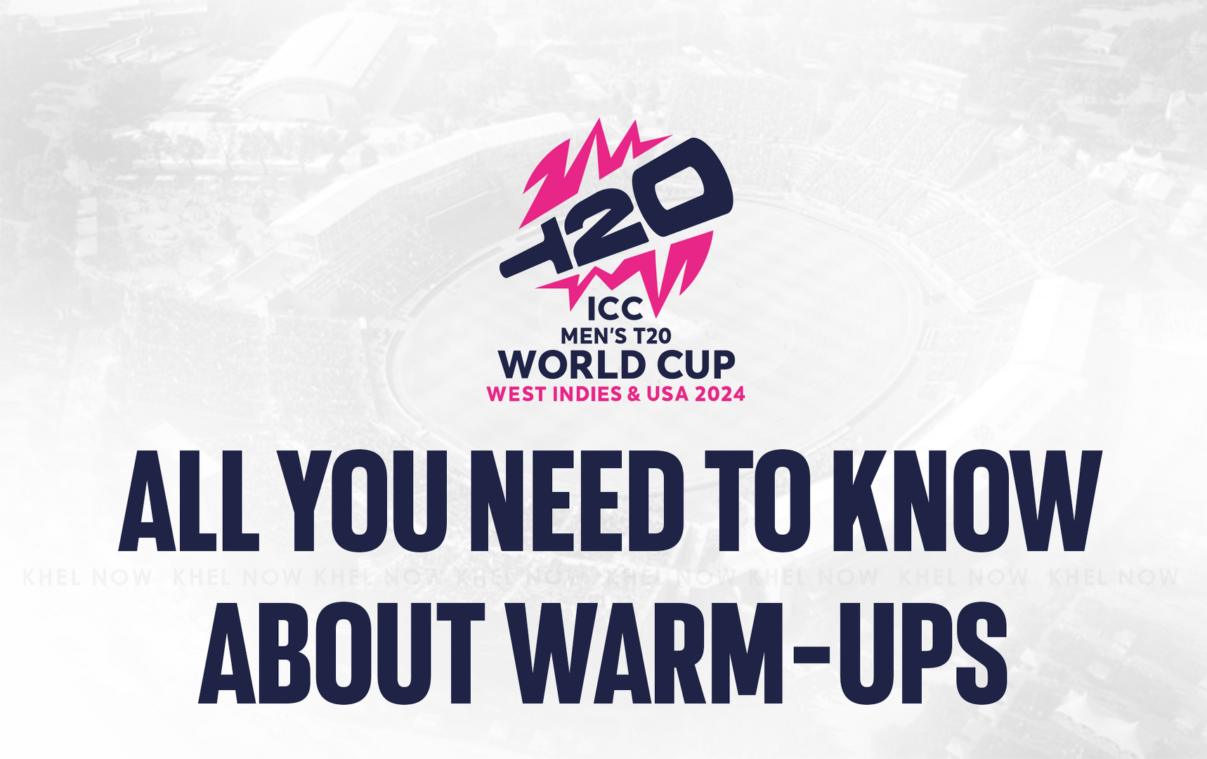 ICC T20 World Cup 2024 warmup matches Schedule, timings and all you