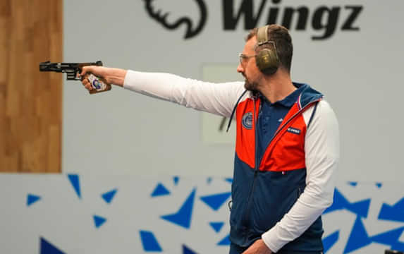 ISSF World Cup Baku 2024: Martin Podhrasky clinches 25m rapid fire pistol gold in dramatic shoot-off