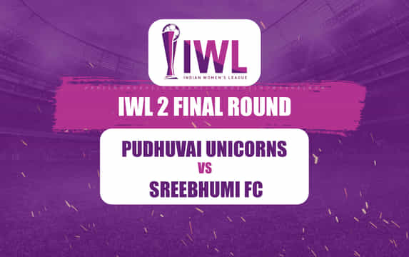 IWL 2 Final Round: Pudhuvai Unicorns vs Sreebhumi FC Live