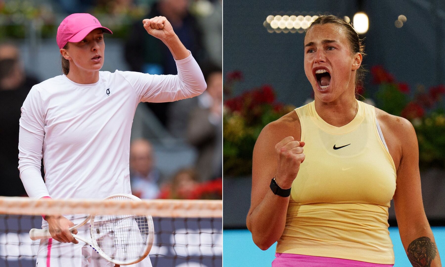 Madrid Open 2024 Iga Swiatek vs Aryna Sabalenka preview, headtohead