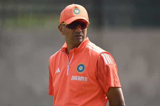 Indian Cricket Team Head Coach Rahul Dravid