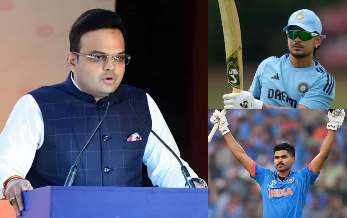 BCCI secretary Jay Shah reveals who took call to remove Ishan Kishan and Shreyas Iyer from central contracts