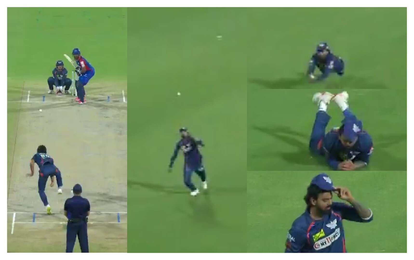 [Watch] KL Rahul takes sensational juggling catch to send back Shai ...