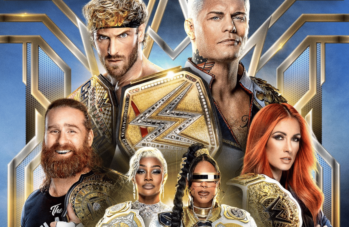 Which Marvel movie inspired WWE's King and Queen of the Ring 2024 poster?