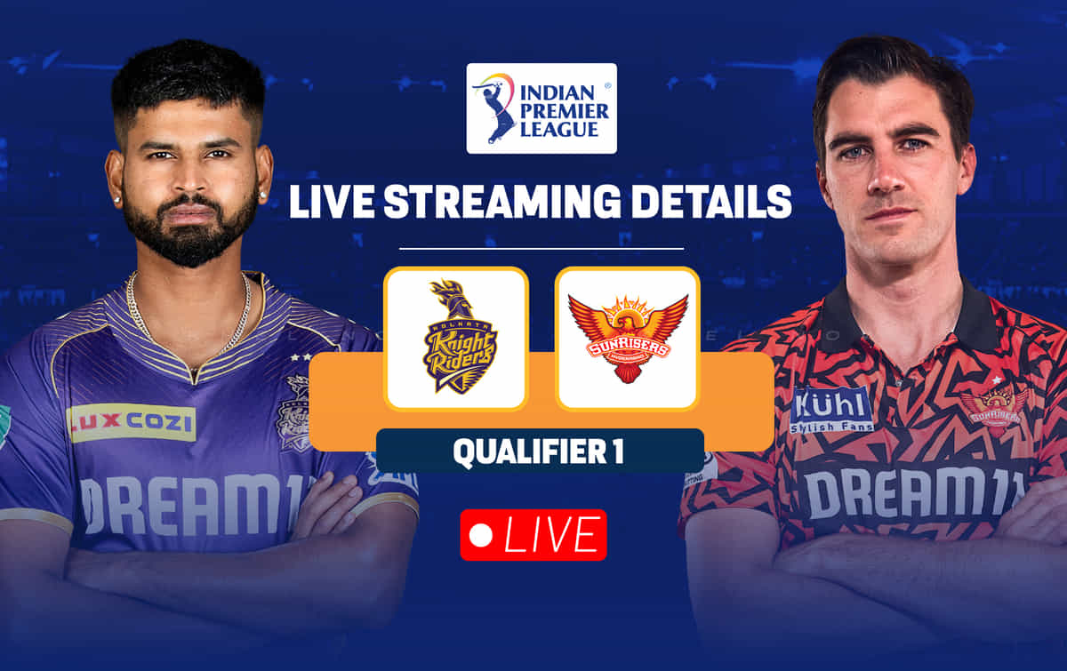 KKR vs SRH: Live streaming details, when and where to watch Qualifier 1 of IPL 2024