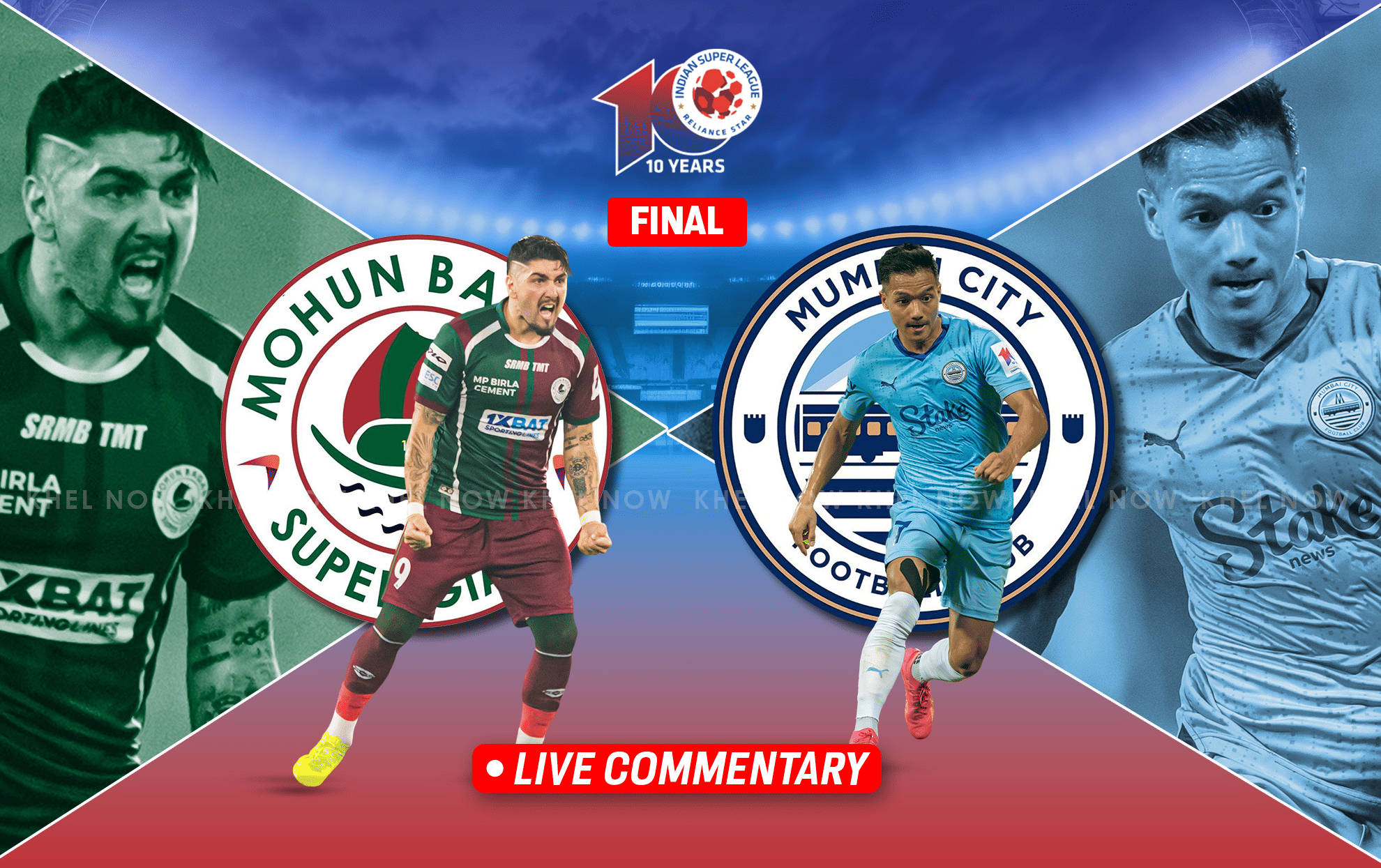 ISL 2023-24 Final: Mohun Bagan vs Mumbai City FC Live Updates
