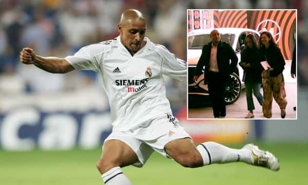 (Watch) Real Madrid legends Roberto Carlos, Luis Figo in attendance at Madrid Open 2024 final