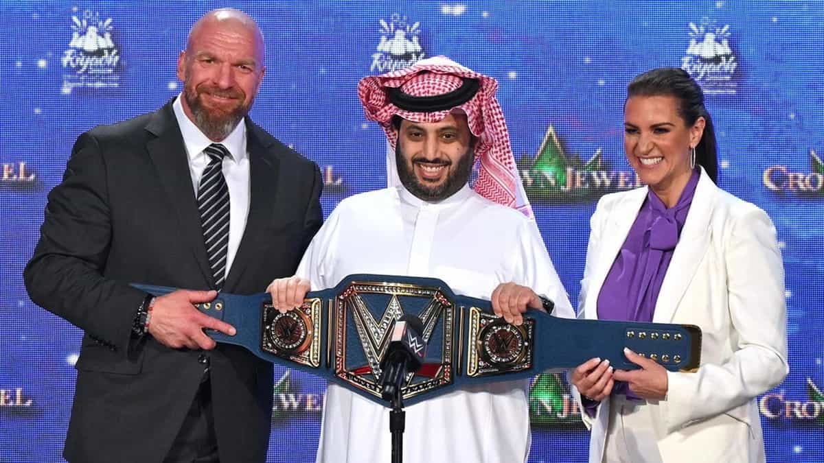 When does WWE’s deal with Saudi Arabia end?