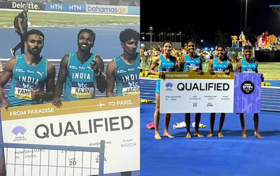 World Athletics Relays 2024: Indian men & women relay quartets secure Paris Olympic berths