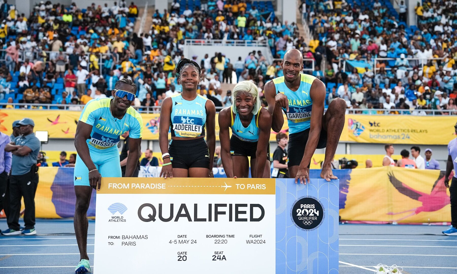 World Athletics Relays 2024 70 teams make cut for Paris Olympics