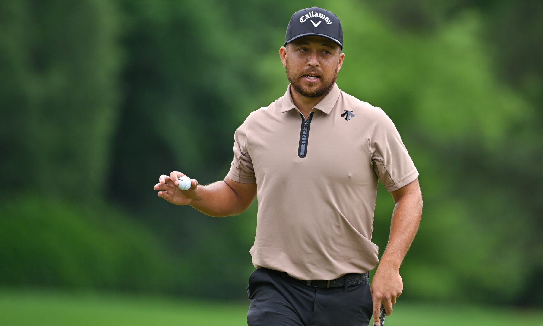 Who is leading after Round 1 at Wells Fargo Championship 2024