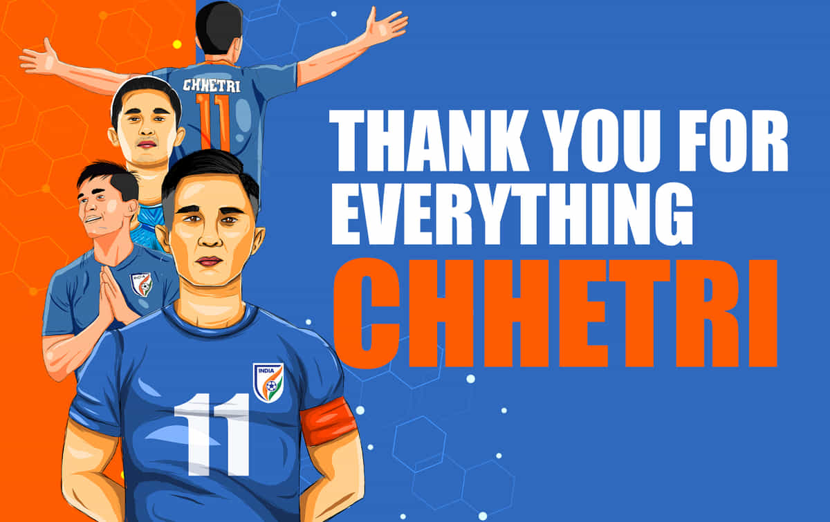 Top 10 achievements of Sunil Chhetri for Indian football team