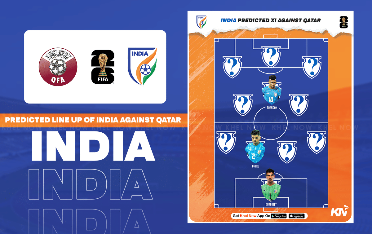 India predicted lineup for Qatar clash in FIFA World Cup Qualifiers 2026