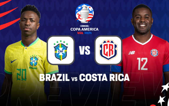 Brazil vs Costa Rica: Live streaming, TV channel, kick-off time & where to watch Copa America 2024