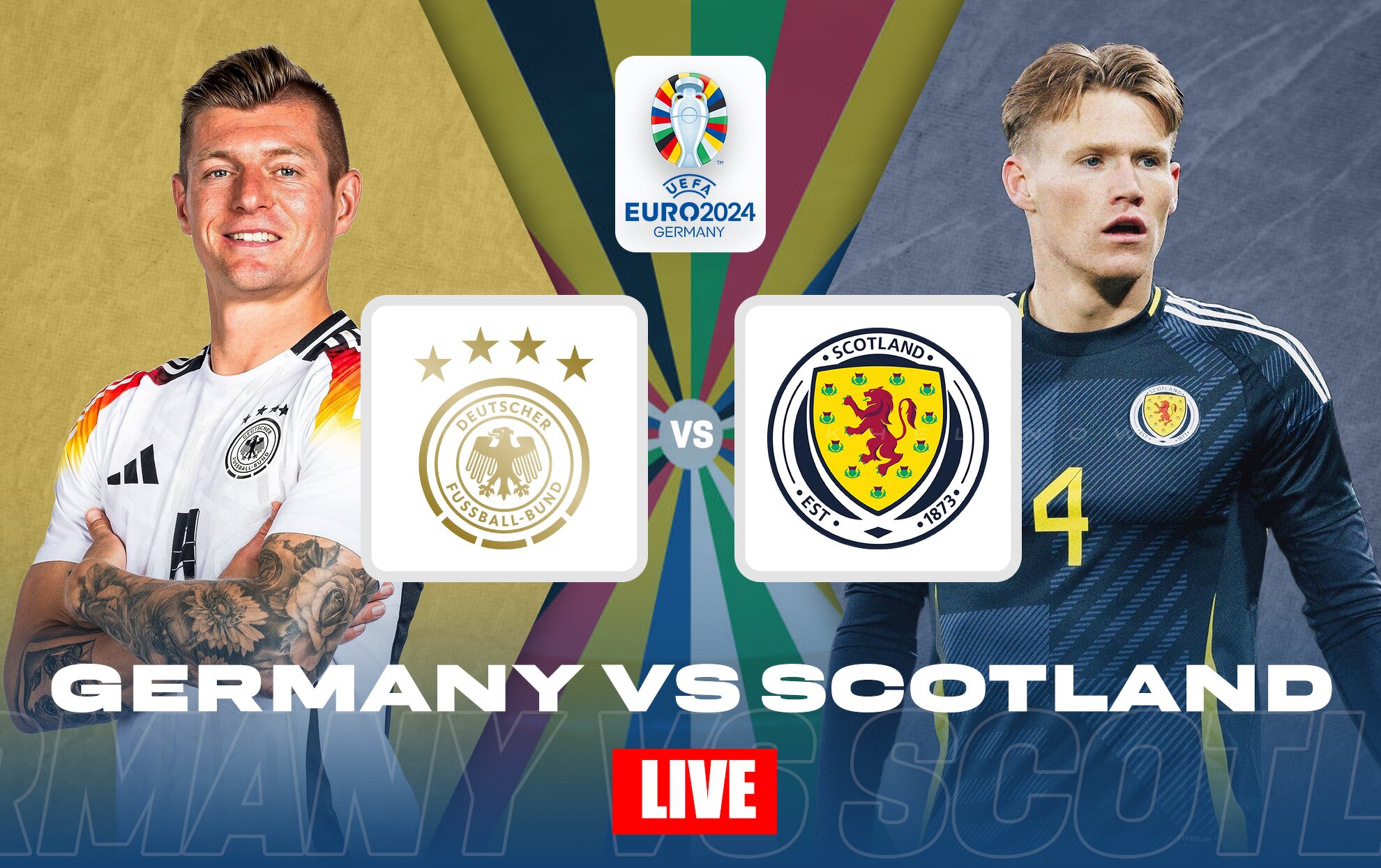 Germany vs Scotland Live Updates UEFA Euro 2024Middle East