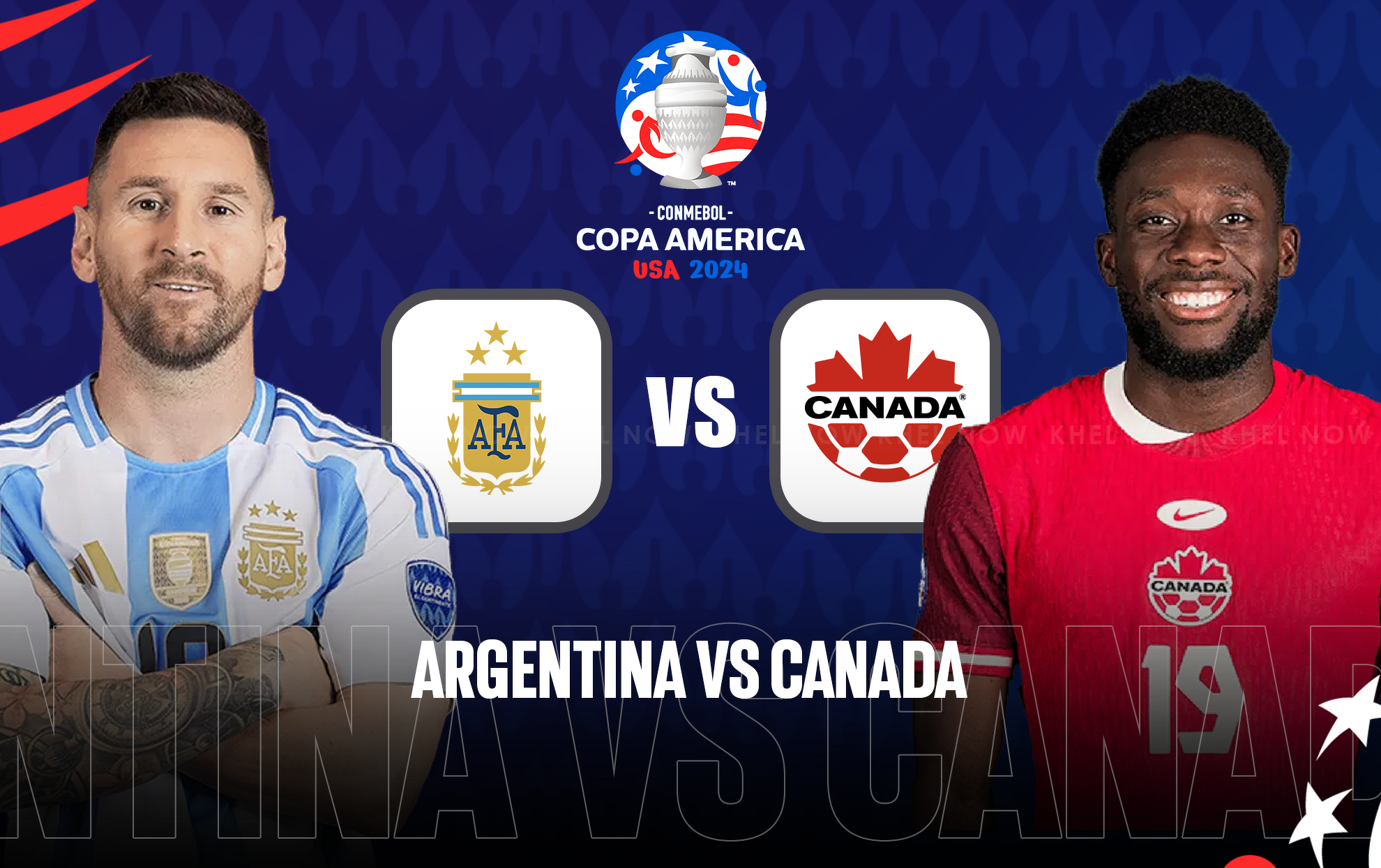 Argentina vs Canada Live streaming, TV channel, kickoff time & where