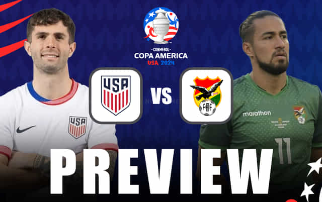 USA vs Bolivia Predicted Lineup, betting tips, odds, injury news, H2H, telecast | Copa America 2024