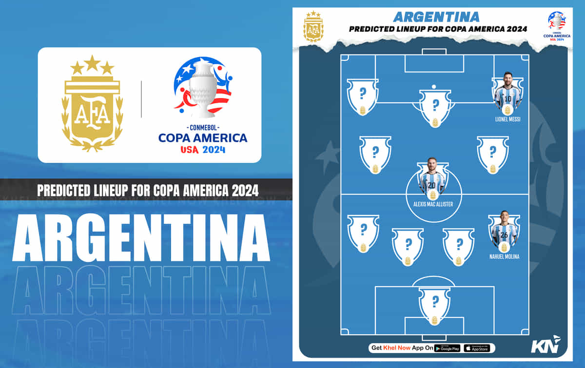 Argentina predicted lineup for Copa America 2024