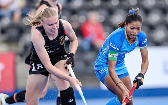 FIH Pro League 2023-24: Indian women's hockey team concede two-goal lead to go down against Germany
