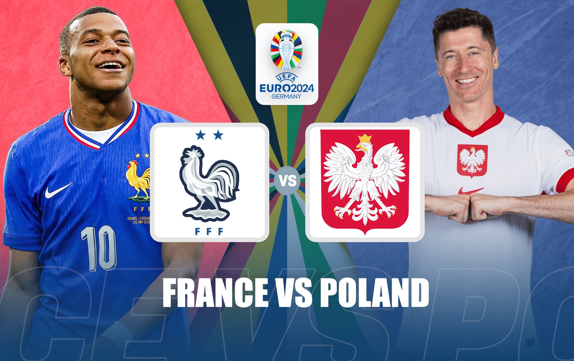 France vs Poland Alltime headtohead record Euro 2024