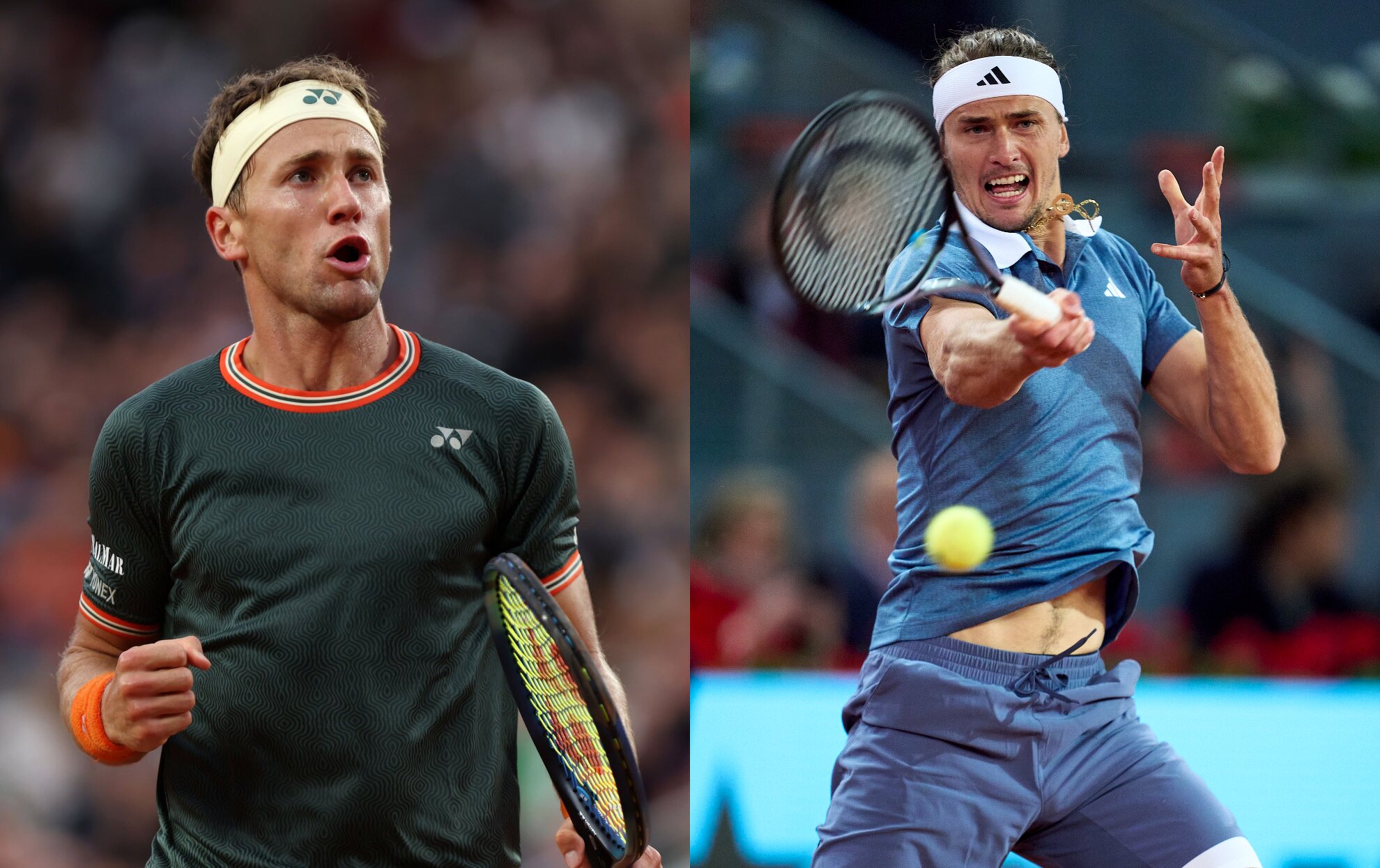 French Open 2024 Casper Ruud vs Alexander Zverev preview, headtohead