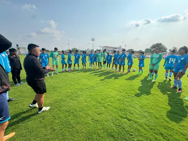 Our primary focus is passing, says Indian women’s team head coach Langam Chaoba Devi ahead of second Uzbekistan friendly