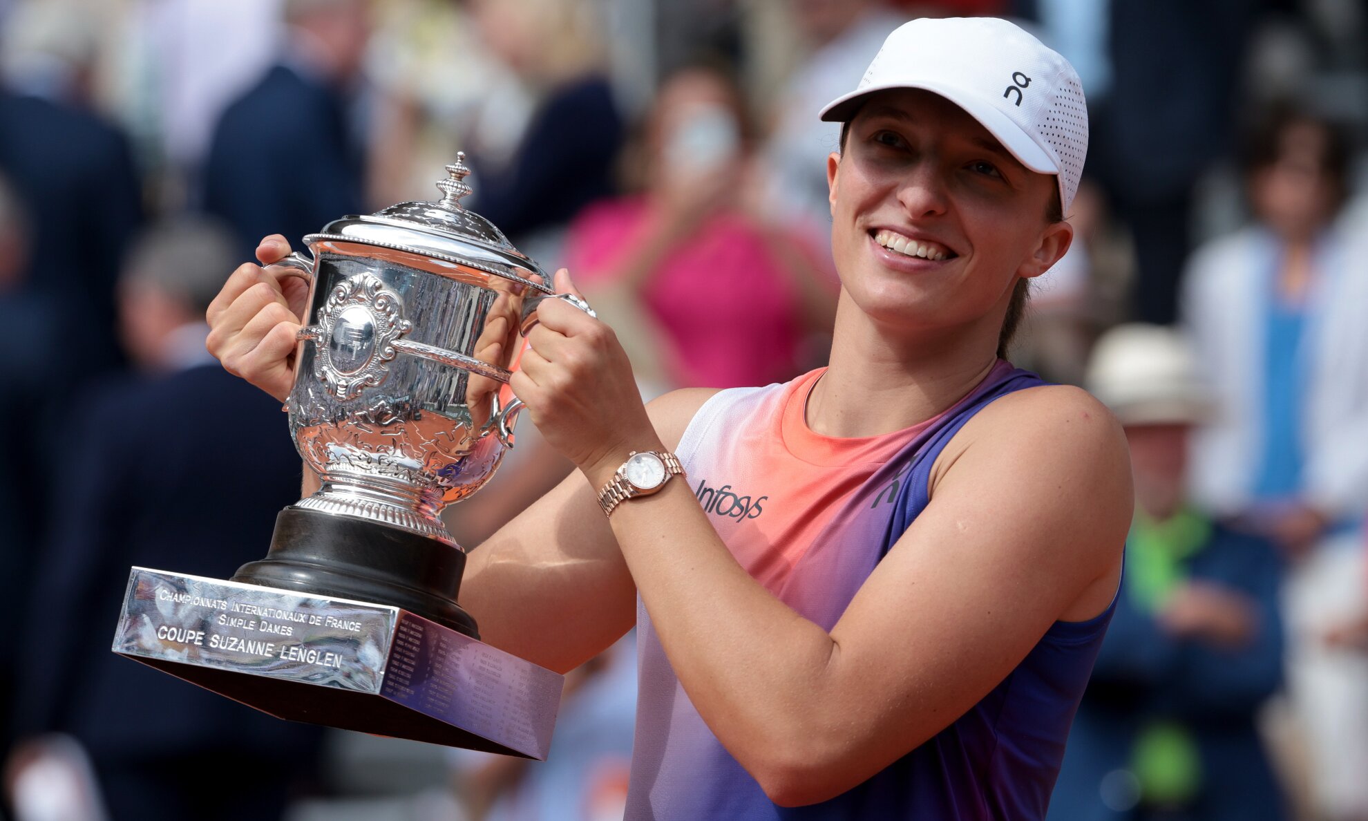 Women's Singles players to win same Grand Slam title for three