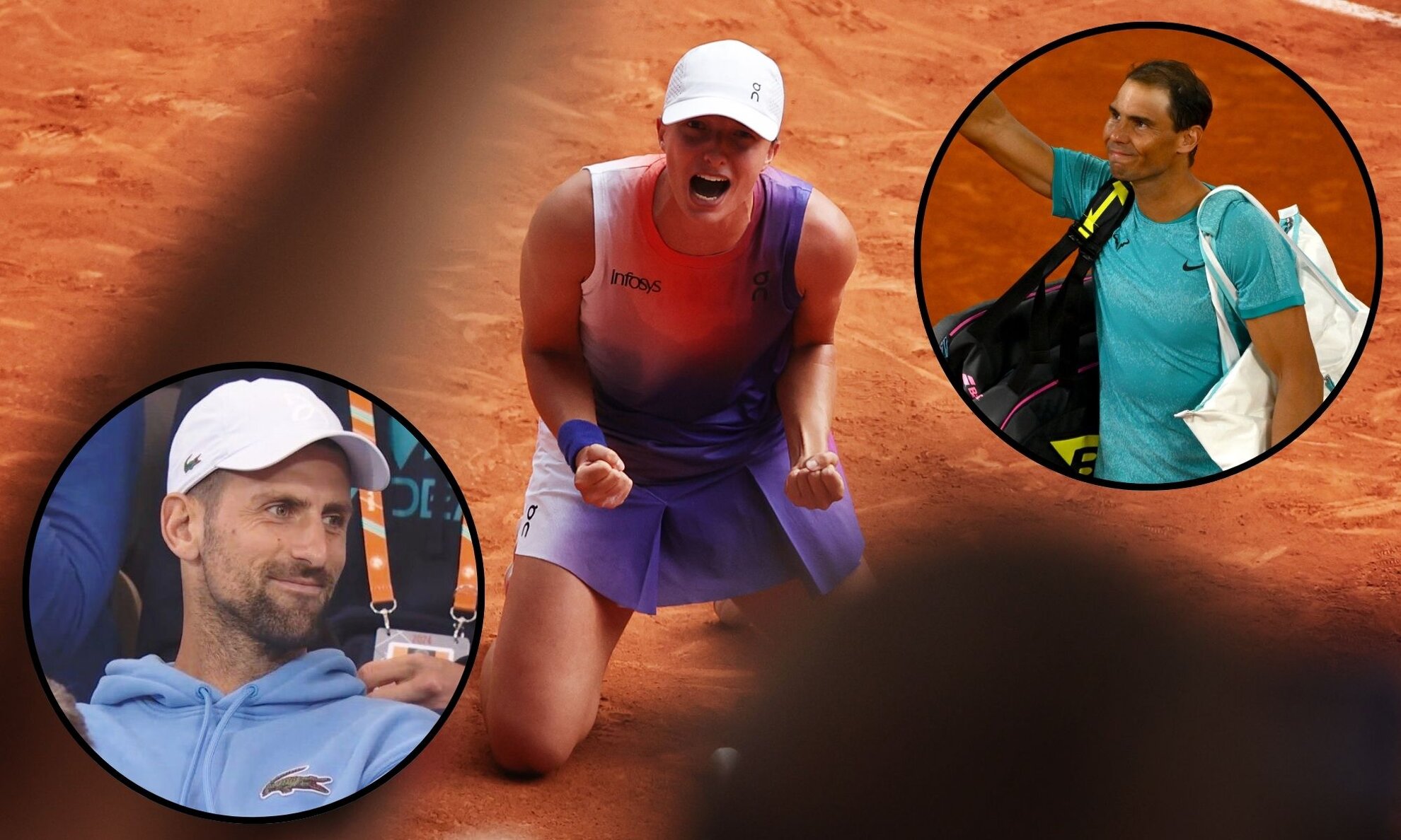 How tennis stars reacted to Iga Swiatek's win ft. Novak Djokovic, Rafael  Nadal and more