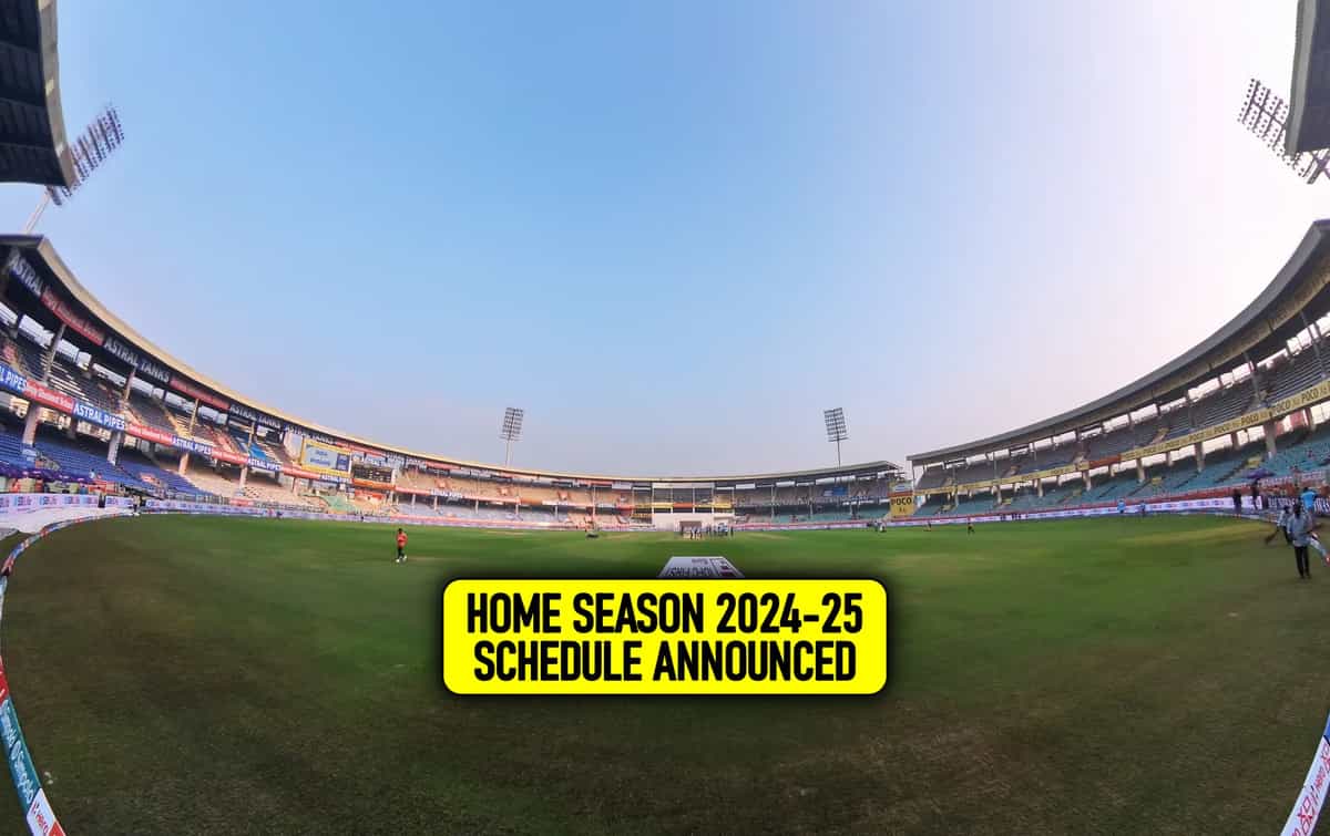 Indian Cricket Team home season 2024-25 schedule announced; 5 tests, 8 T20Is and 3 ODIs to be played