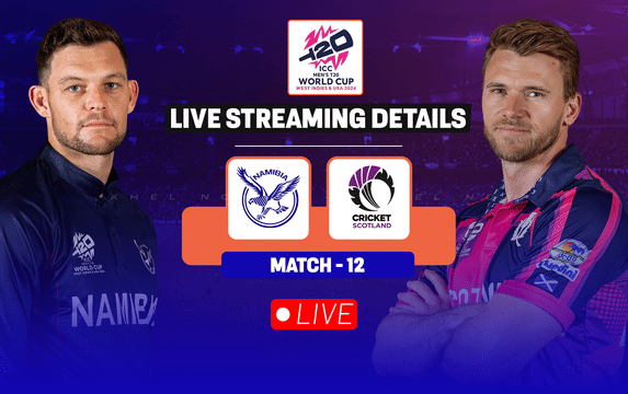 NAM vs SCO: Live streaming details, when and where to watch match 12 of ICC T20 World Cup 2024