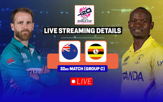 NZ vs UGA: Live streaming details, when and where to watch match 32 of ICC T20 World Cup 2024