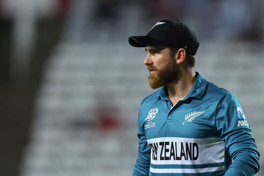 New Zealand captain Kane Williamson at ICC T20 World Cup 2024