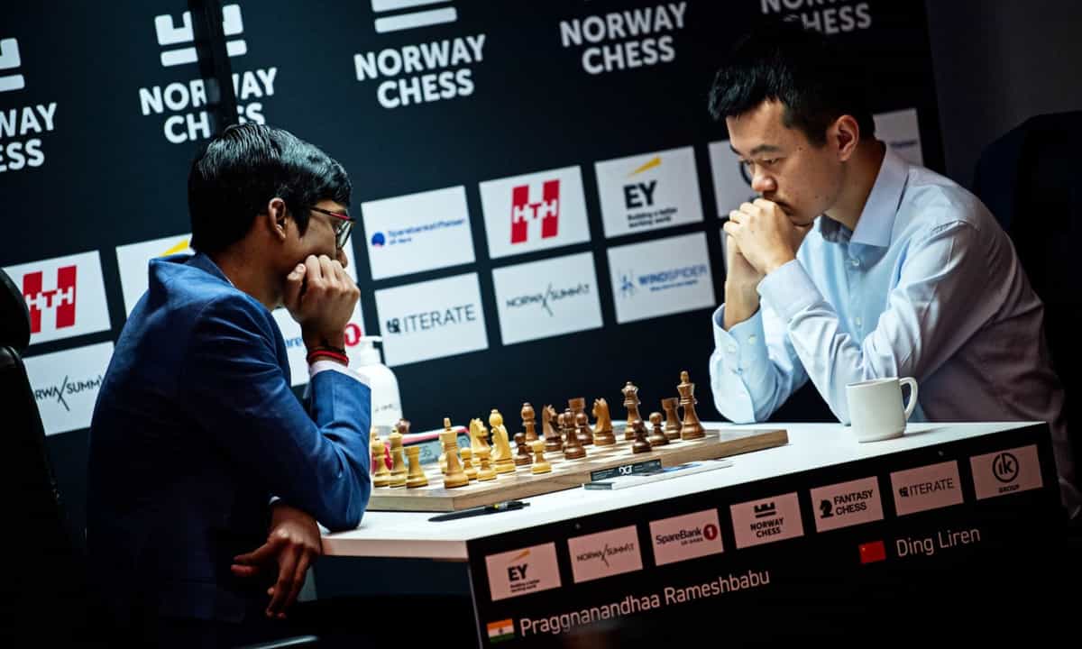 Norway Chess 2024: Praggnanandhaa stuns world champion Ding Liren, Koneru Humpy defeats Vaishali in round 7