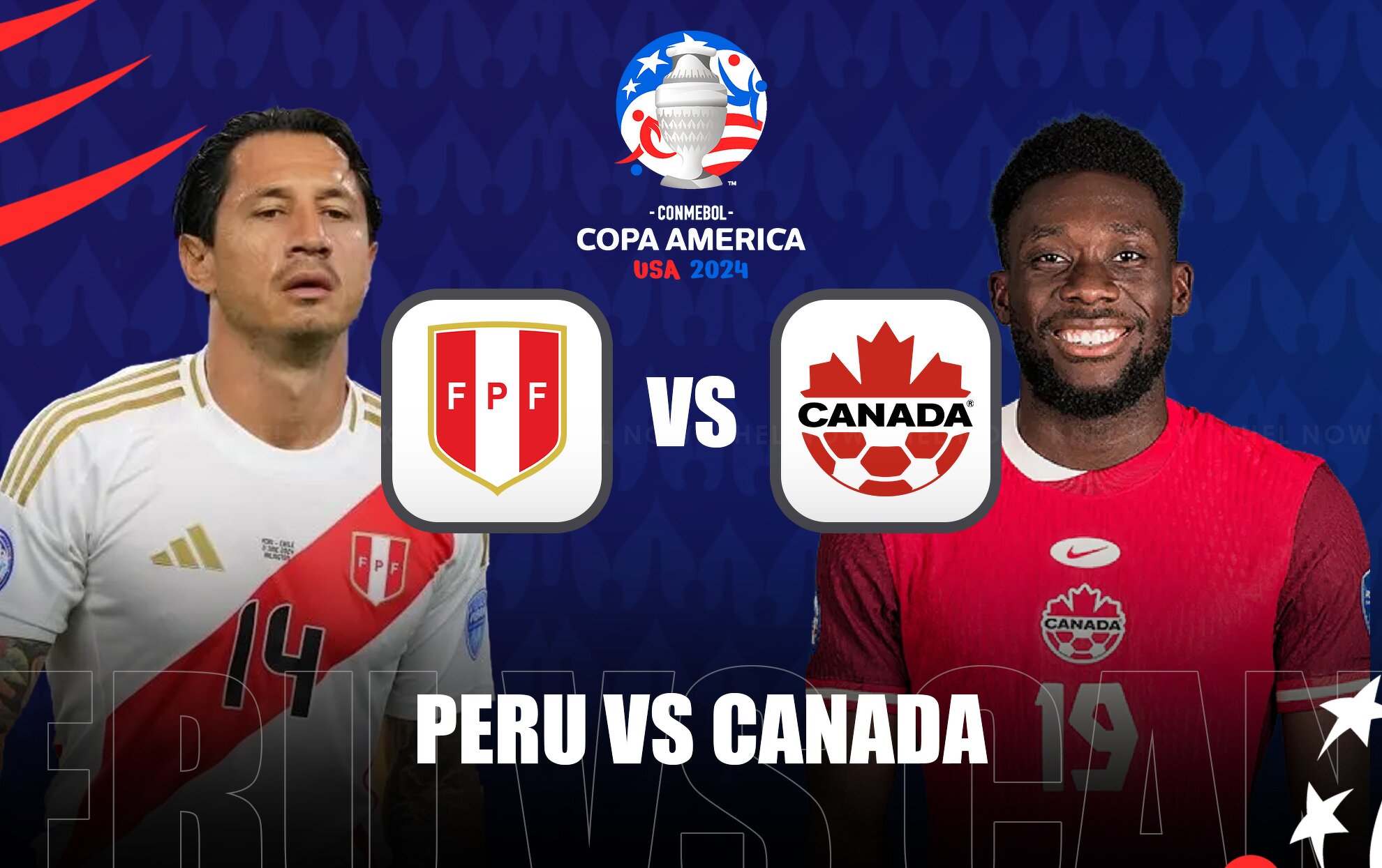 Peru vs Canada Alltime headtohead record Copa America 2024Middle East