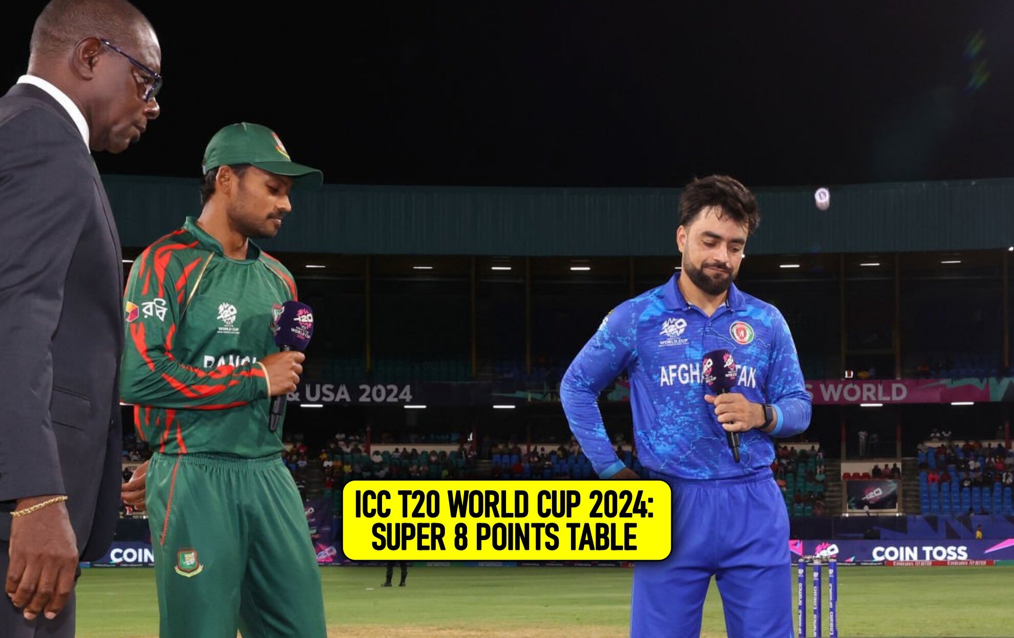 ICC T20 World Cup 2024 Super 8 Points table, most runs & most wickets