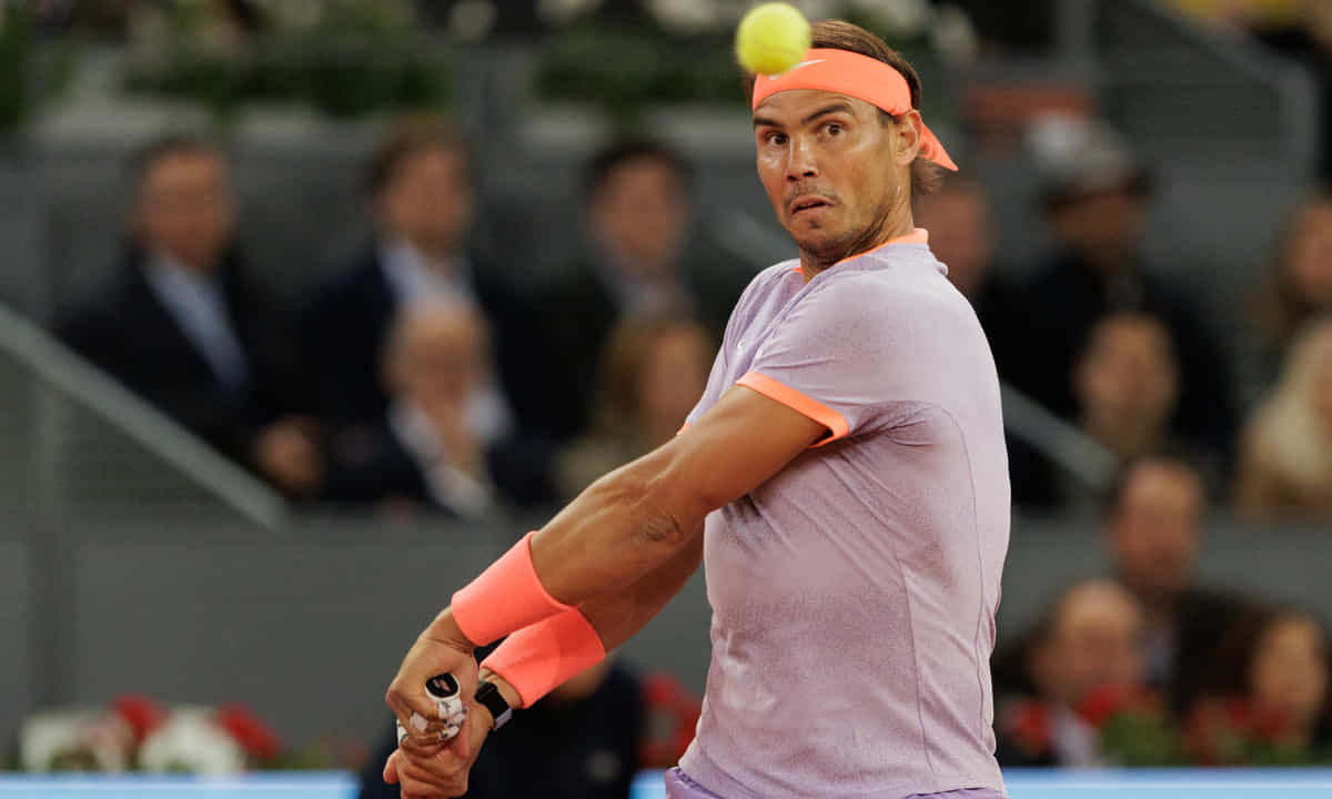 (Watch) Rafael Nadal intensifies training for Paris Olympics 2024