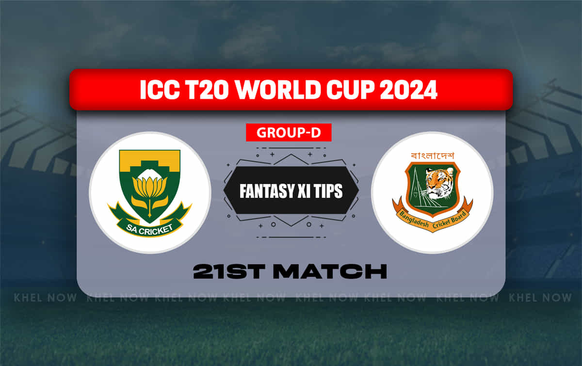SA vs BAN Dream11 Prediction, Dream11 Playing XI, Today Match 21, ICC T20 World Cup 2024