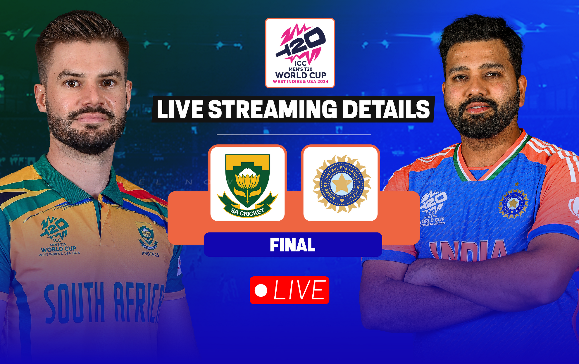 SA vs IND Live streaming details, when and where to watch final of ICC