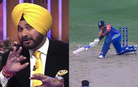 "He reminded me of Viv Richards" Navjot Singh Sidhu's high praise for Suryakumar Yadav's sweep shot off Omarzai during AFG vs IND clash