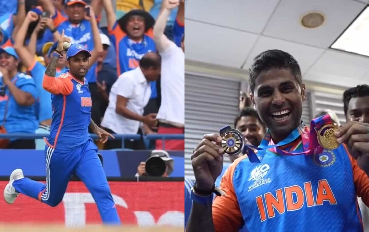 [Watch] Suryakumar Yadav gets the ‘best fielder’ medal for his catch of David Miller from BCCI secretary Jay Shah